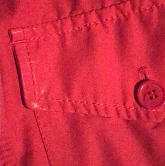 Marc Jacob | Bright Red Coat Size Large L - Picture 6 of 6